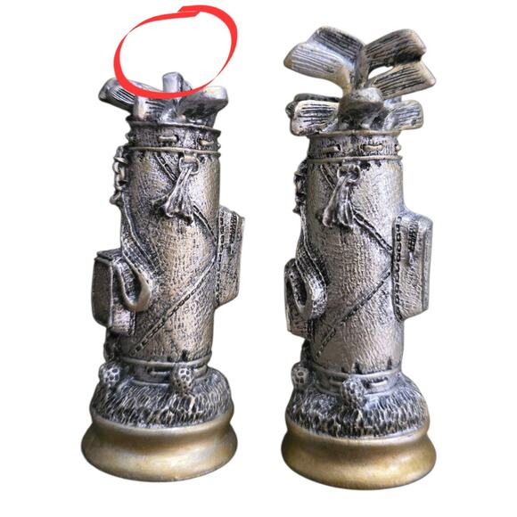 Vintage Golf Galaxy Chess Set And Board DAMAGED - Picture 7 of 9